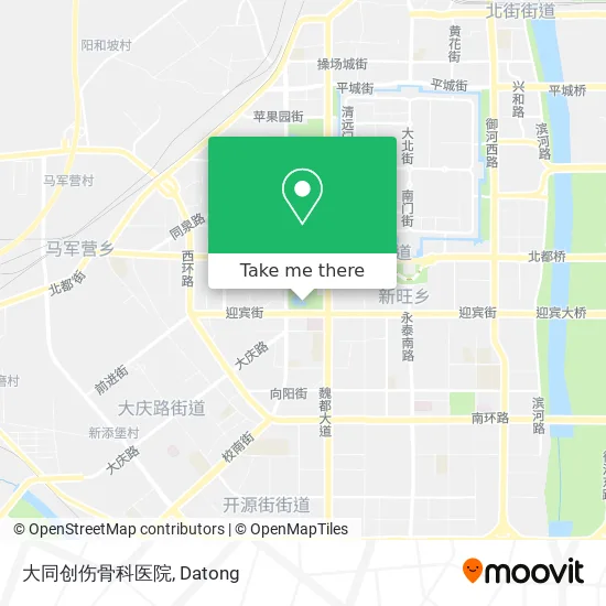 大同创伤骨科医院 map