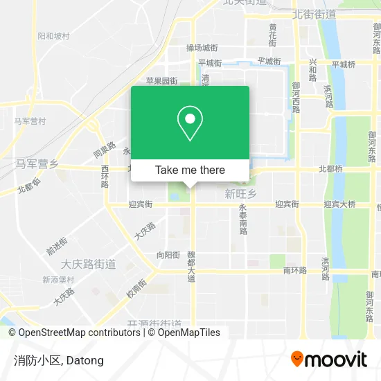 消防小区 map