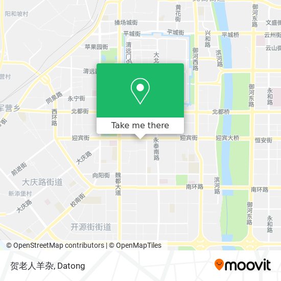 贺老人羊杂 map