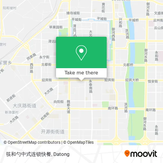 筷和勺中式连锁快餐 map