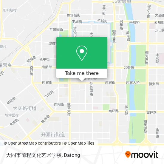 大同市前程文化艺术学校 map