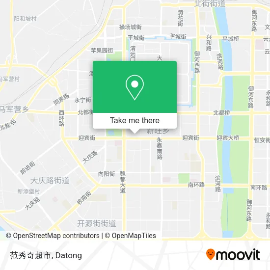 范秀奇超市 map