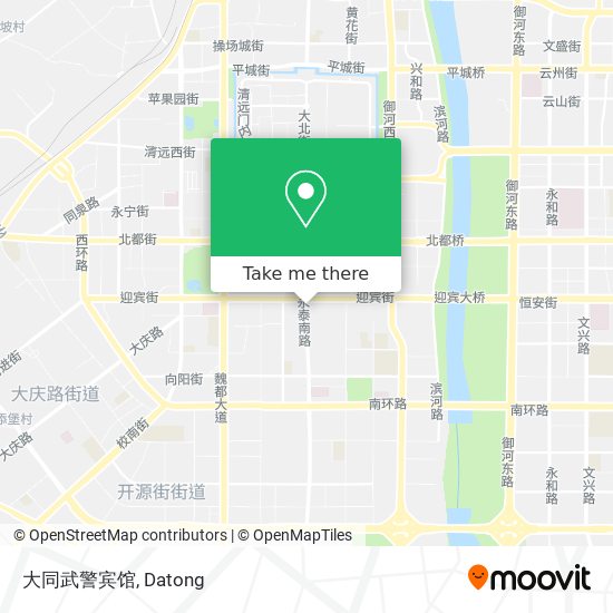 大同武警宾馆 map