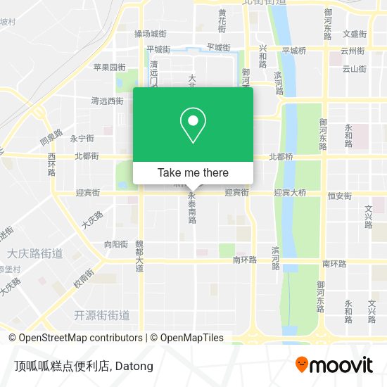 顶呱呱糕点便利店 map