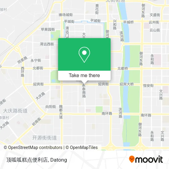 顶呱呱糕点便利店 map