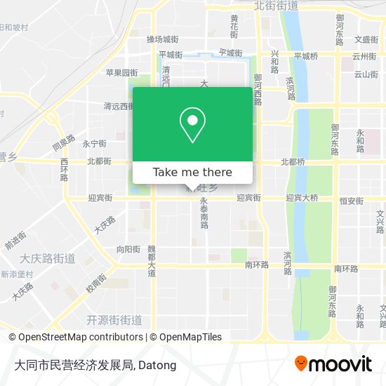 大同市民营经济发展局 map