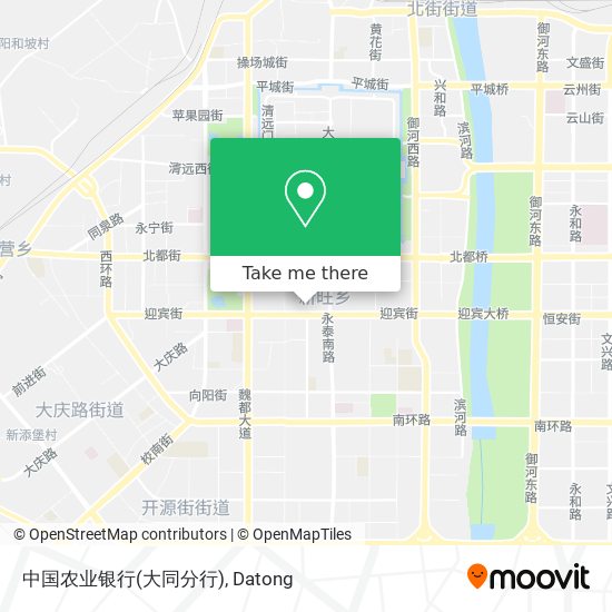 中国农业银行(大同分行) map