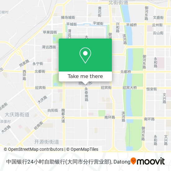 中国银行24小时自助银行(大同市分行营业部) map