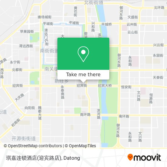 琪嘉连锁酒店(迎宾路店) map
