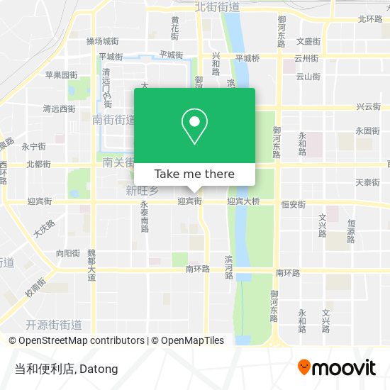 当和便利店 map