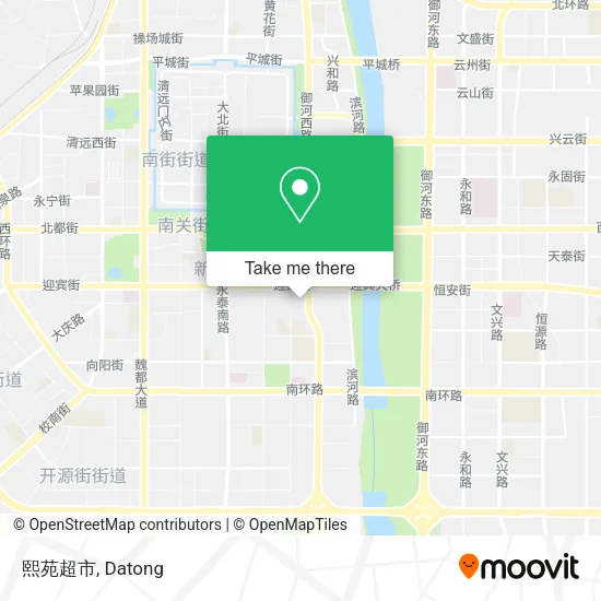 熙苑超市 map
