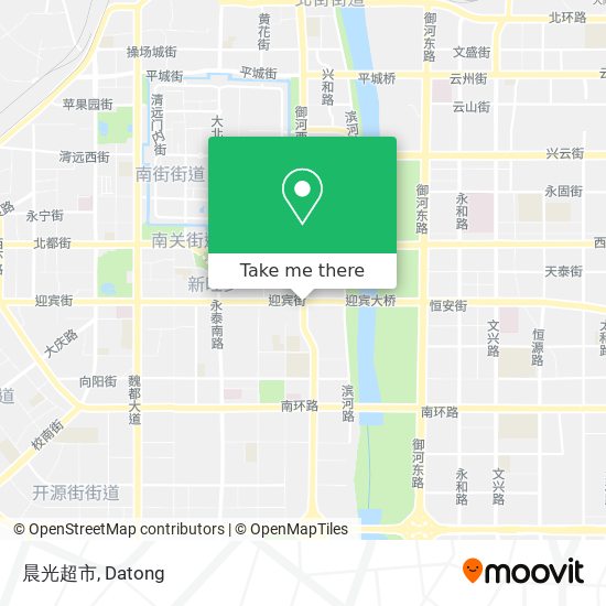 晨光超市 map