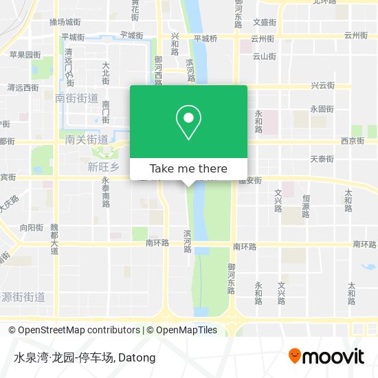 水泉湾·龙园-停车场 map
