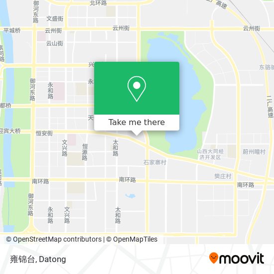 雍锦台 map