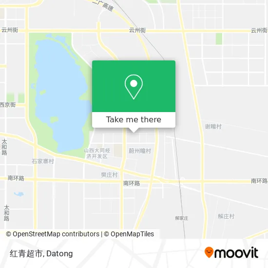 红青超市 map