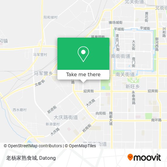 老杨家熟食城 map