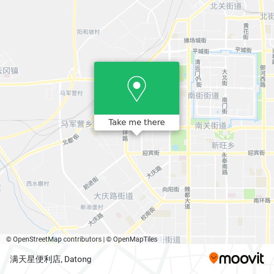 满天星便利店 map