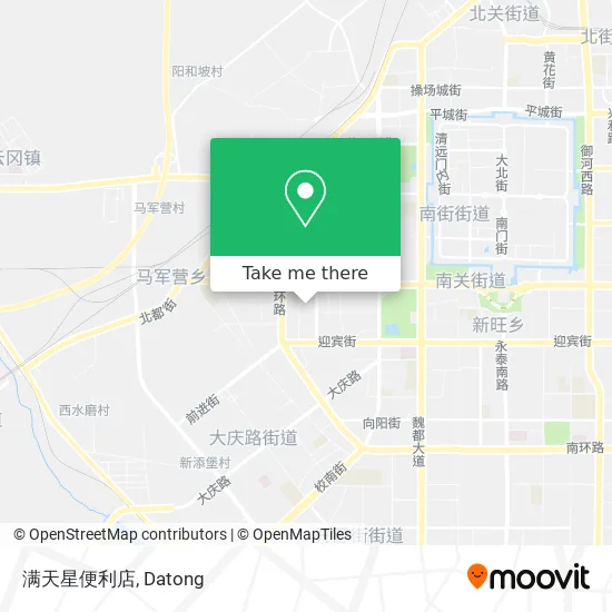 满天星便利店 map
