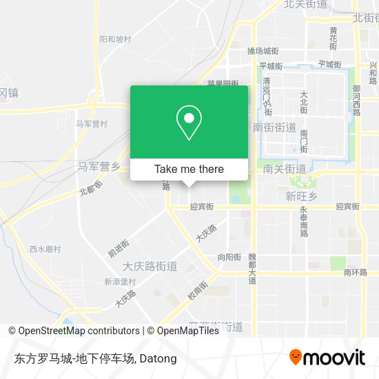 东方罗马城-地下停车场 map