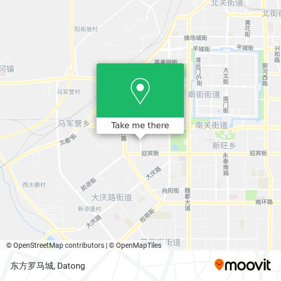 东方罗马城 map
