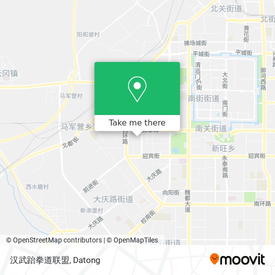 汉武跆拳道联盟 map