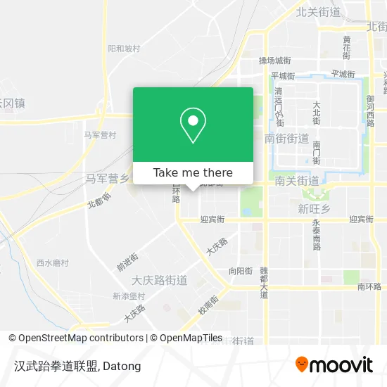 汉武跆拳道联盟 map