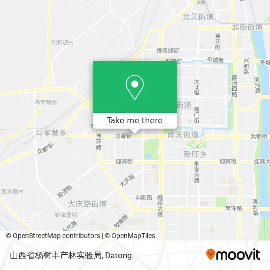 山西省杨树丰产林实验局 map
