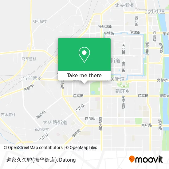 道家久久鸭(振华街店) map