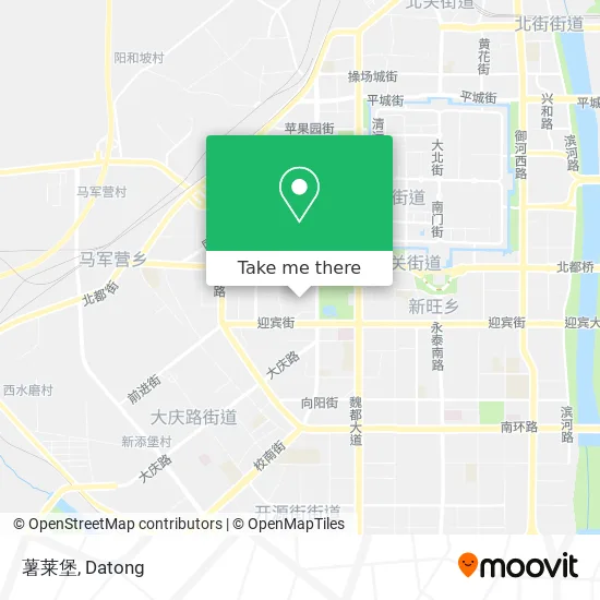 薯莱堡 map