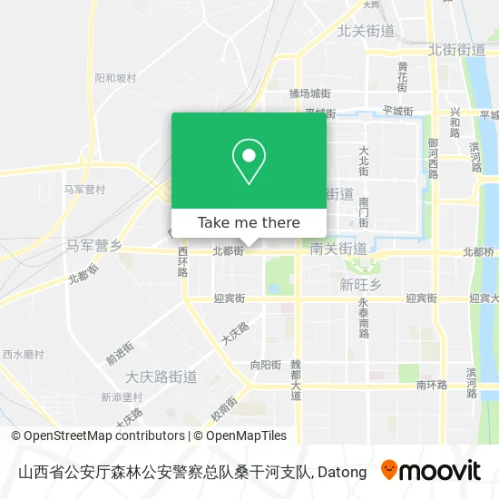 山西省公安厅森林公安警察总队桑干河支队 map