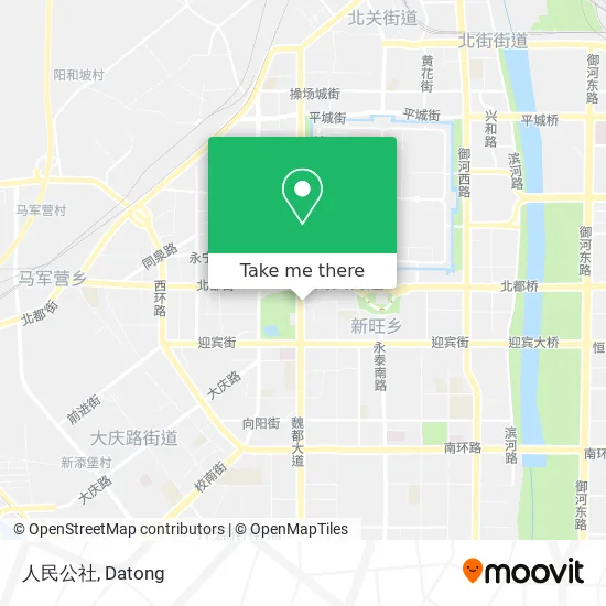 人民公社 map
