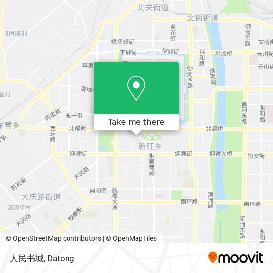人民书城 map