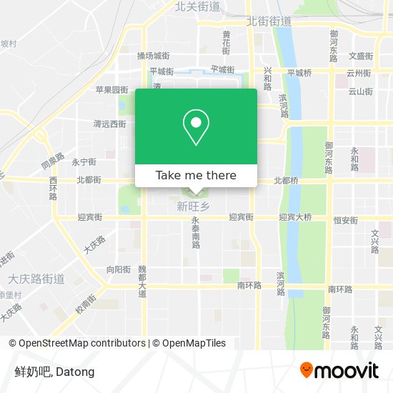 鲜奶吧 map