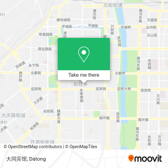 大同宾馆 map