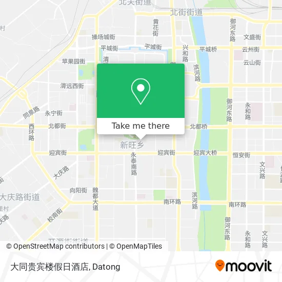 大同贵宾楼假日酒店 map
