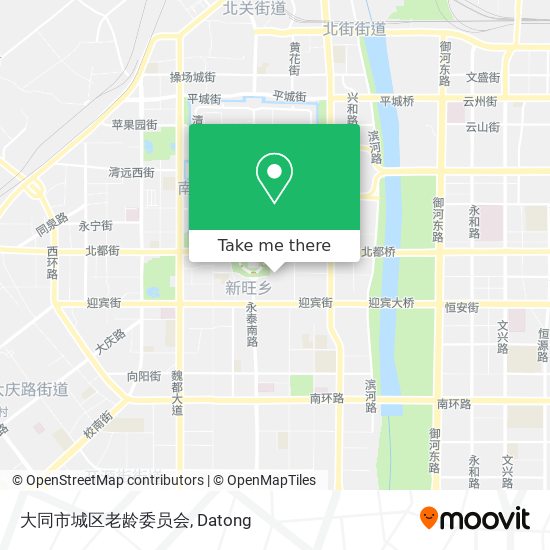 大同市城区老龄委员会 map