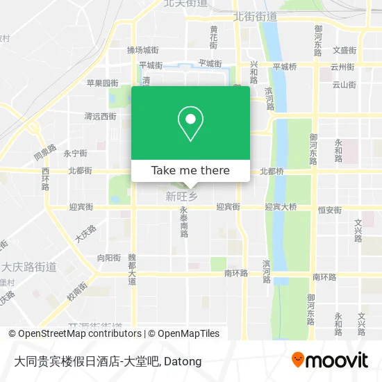 大同贵宾楼假日酒店-大堂吧 map