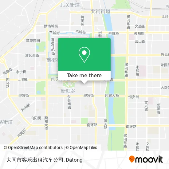 大同市客乐出租汽车公司 map
