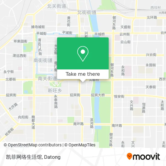 凯菲网络生活馆 map