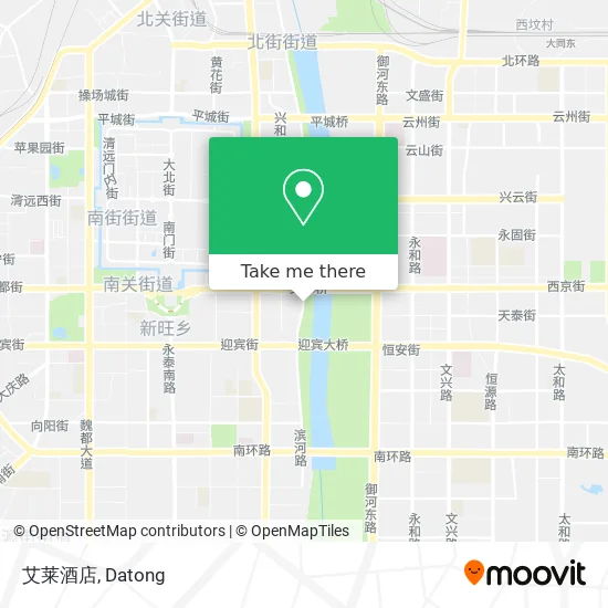 艾莱酒店 map