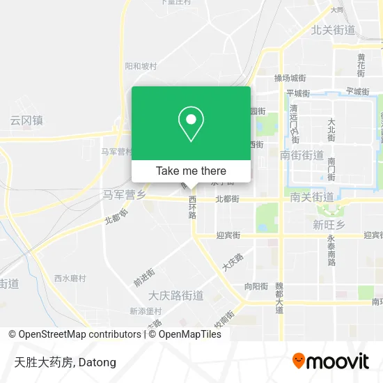 天胜大药房 map