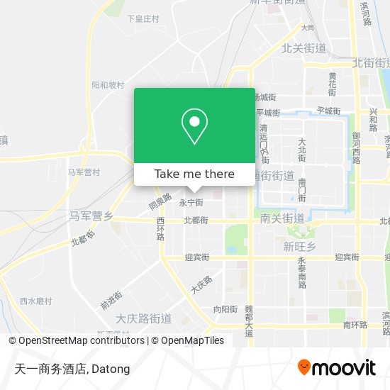 天一商务酒店 map