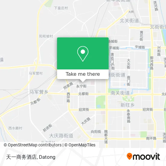 天一商务酒店 map