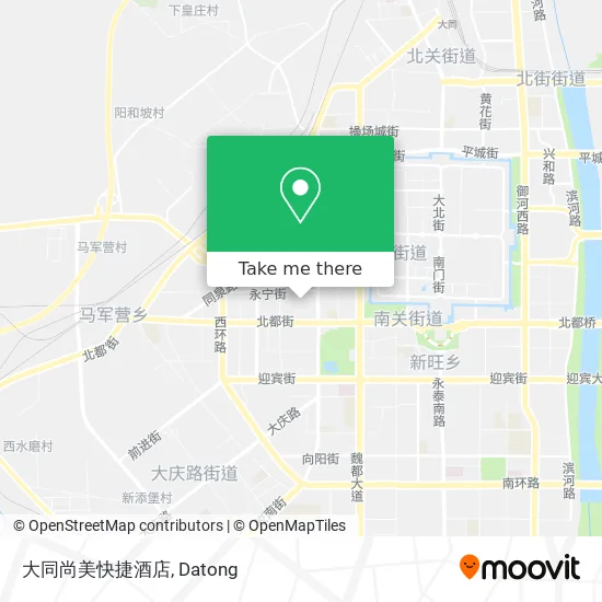 大同尚美快捷酒店 map
