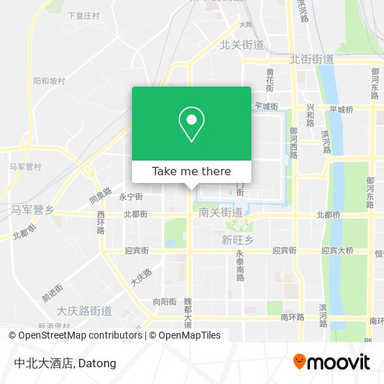 中北大酒店 map