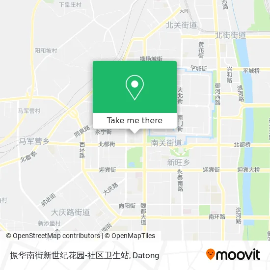 振华南街新世纪花园-社区卫生站 map