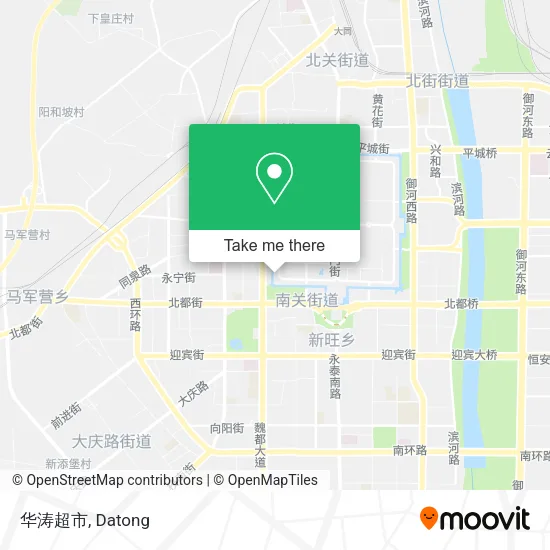 华涛超市 map