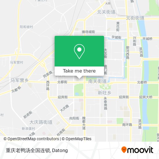 重庆老鸭汤全国连锁 map