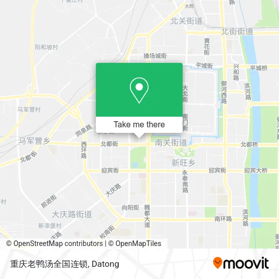 重庆老鸭汤全国连锁 map