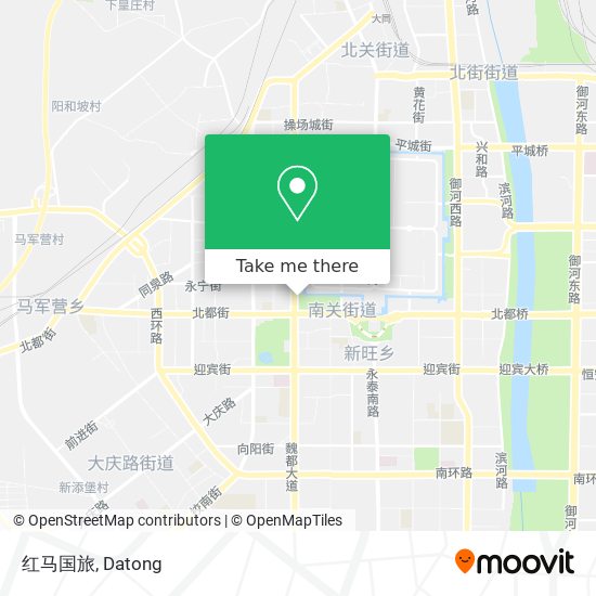 红马国旅 map